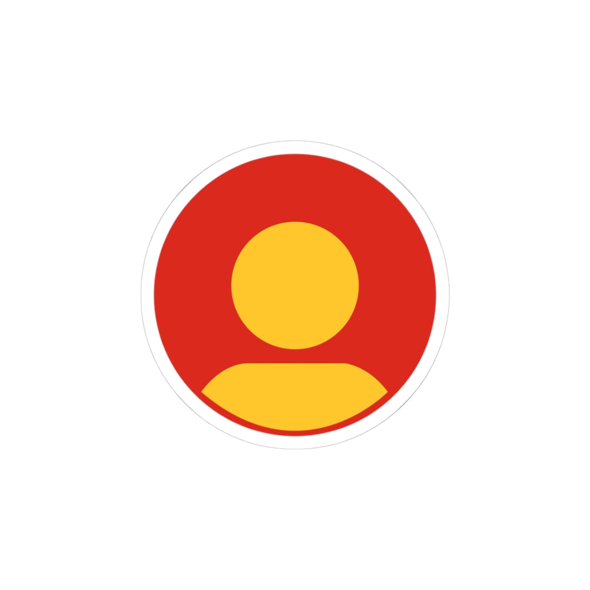 RED PFP STICKER